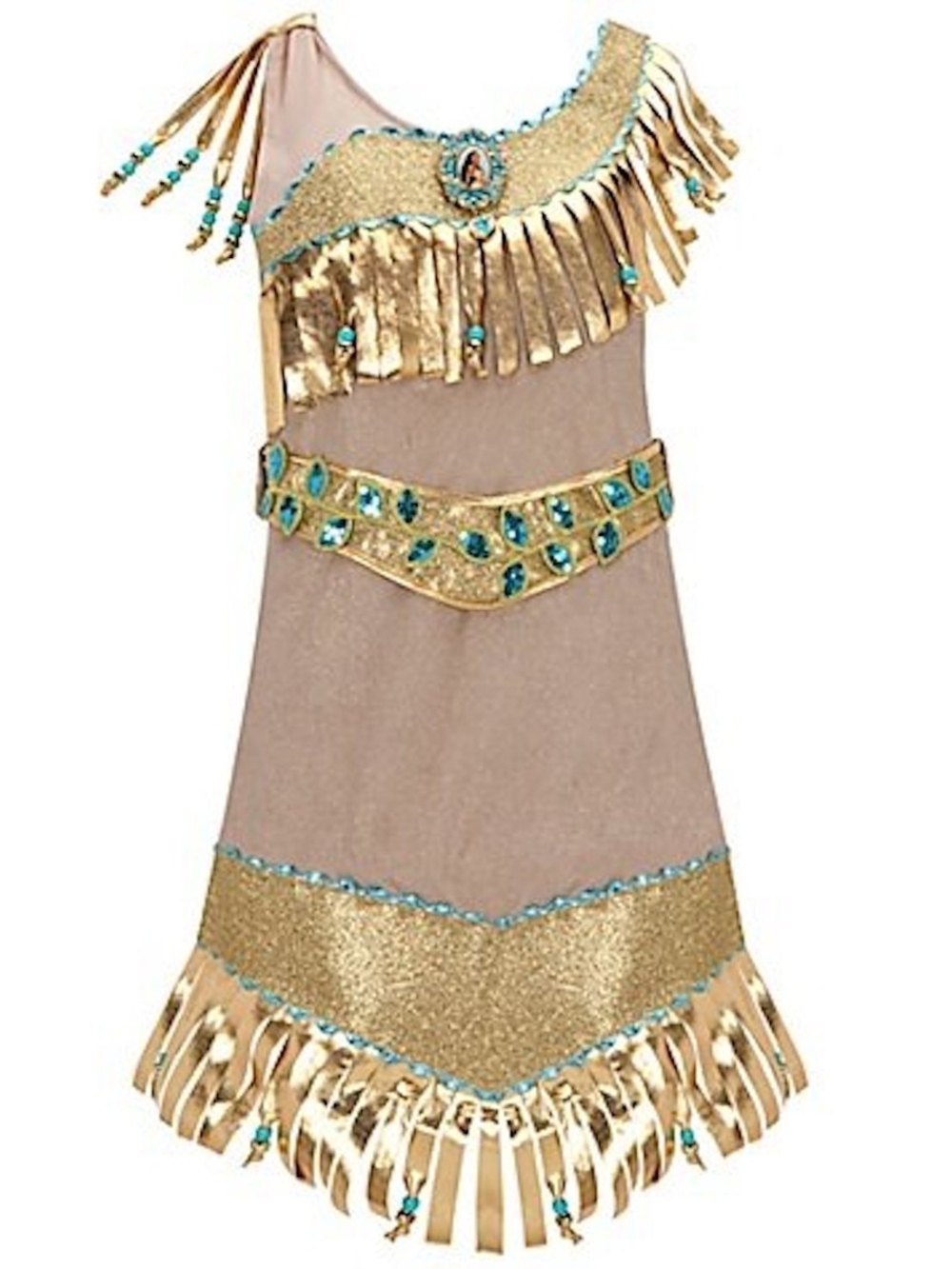 Disney Pocahontas Princess Costume Size M 7-8